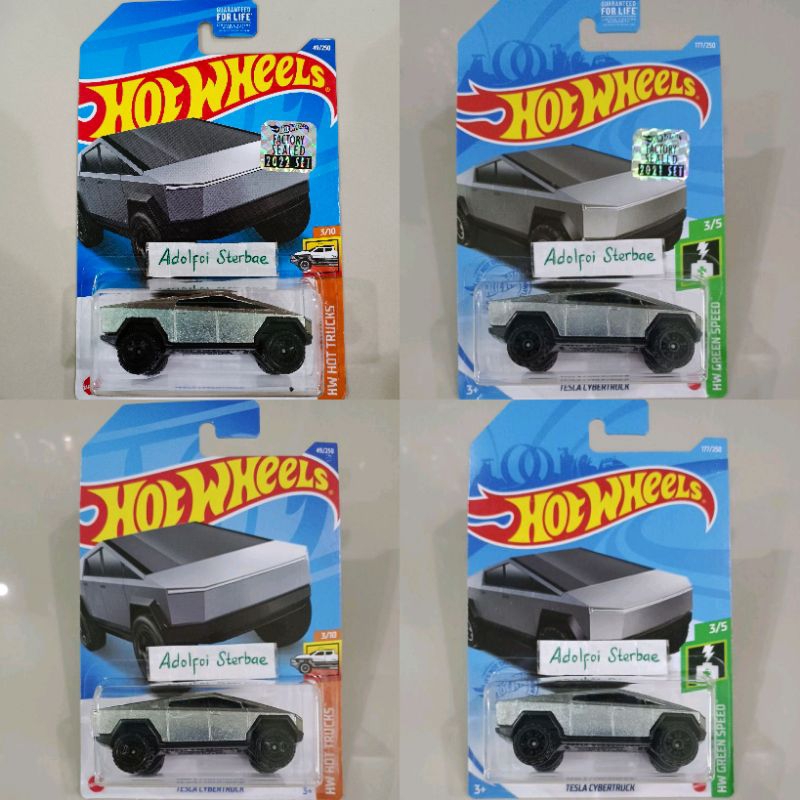 Hot Wheels Tesla rare orders sealed special edition pack