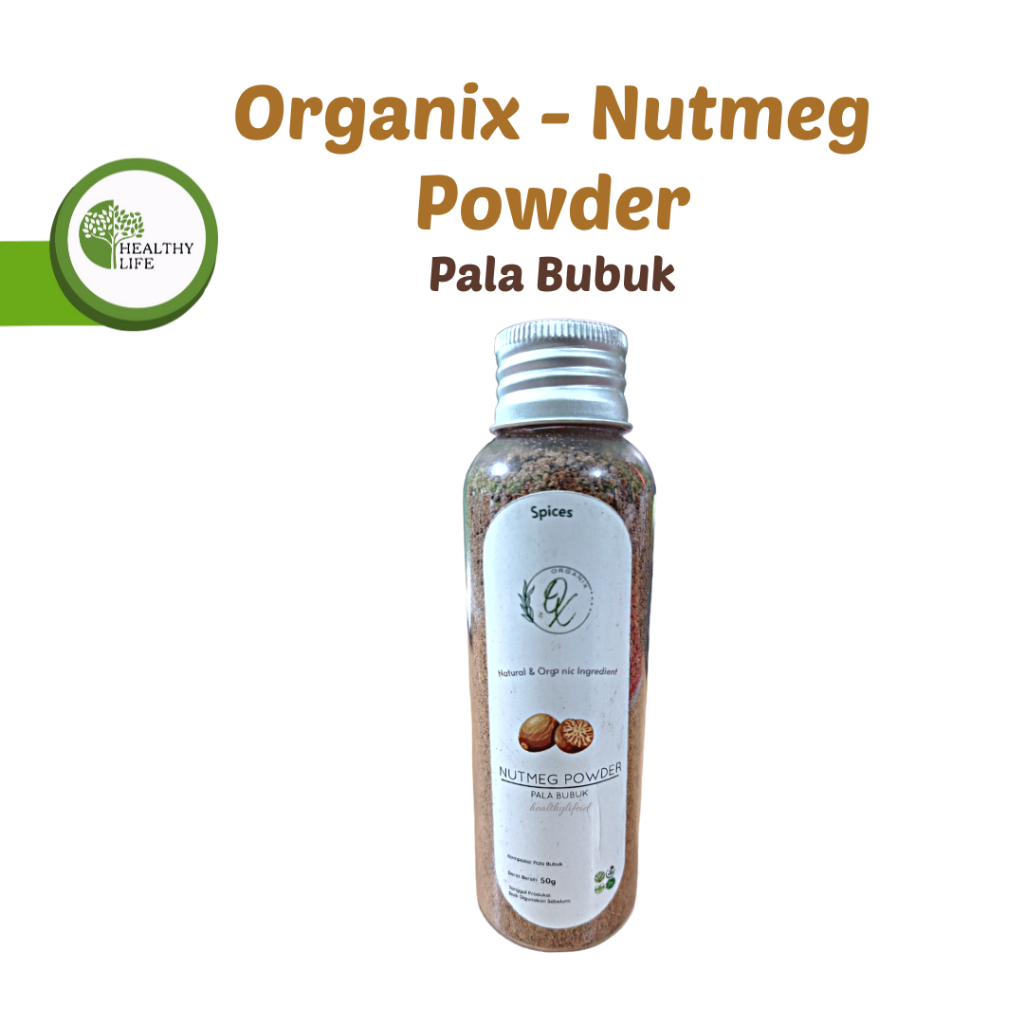 Organix - Nutmeg Powder Nutmeg Powder 50g | Shopee Singapore