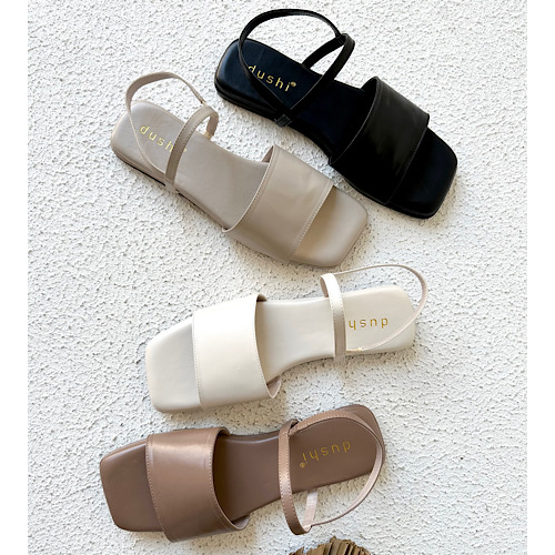 Cute on sale black sandals