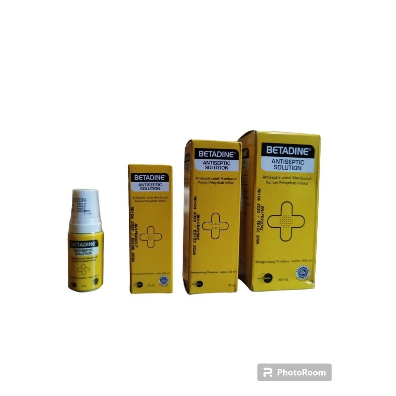 Betadine Solution - Antiseptic Liquid (5mL/ 15mL/ 30mL/ 60mL) | Shopee ...