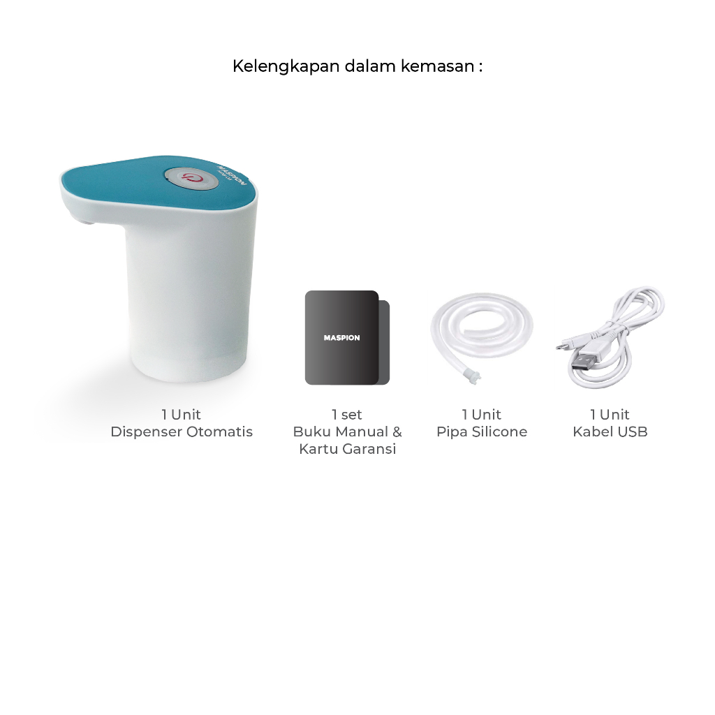 Maspion Electric Bottle Water Pump MPB-03 - Gambar 4