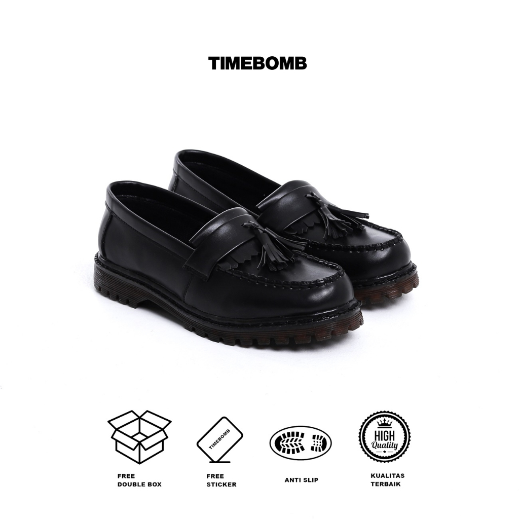 Timebomb Tassel LOAFER Penny Loafers Men s Formal Loafers V1 Shopee Singapore