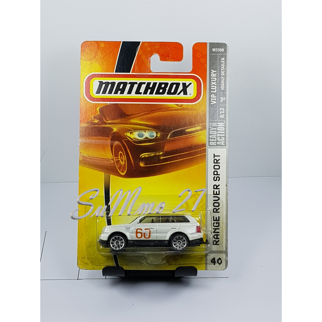 Matchbox range rover sport white | Shopee Singapore