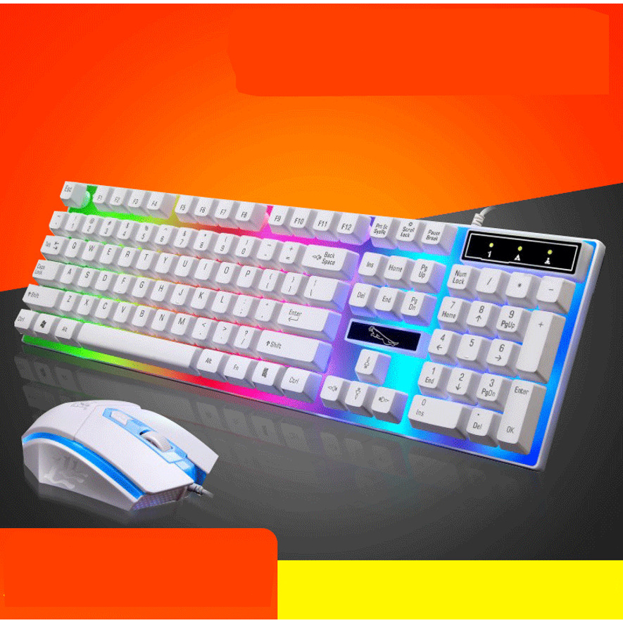 Rgb G21 gaming keyboard And mouse Package/mouse And Keycaps mechanical