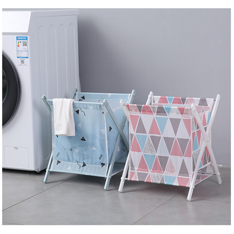 Jumbo Laundry Bag Clothes Basket Foldable Laundry Basket Baby Clothes Basket Size 37 x 31 x 37 ...