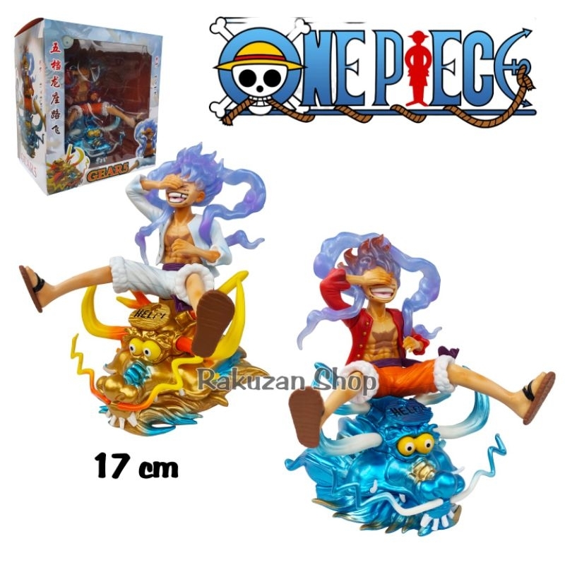 Luffy gear five Action figure one piece Arc wano vs Kaido Miniature