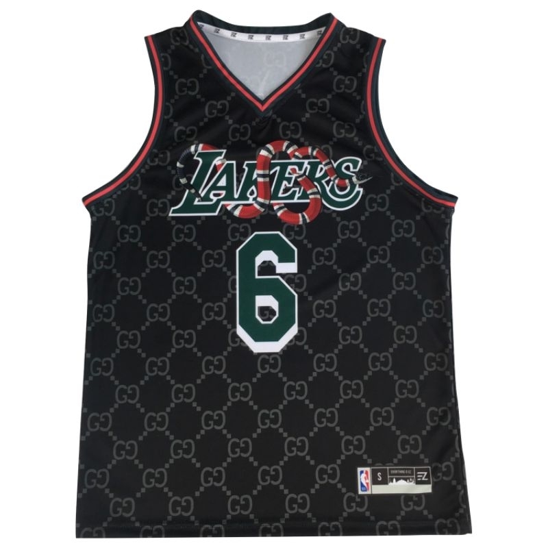 Gucci sale lakers jersey