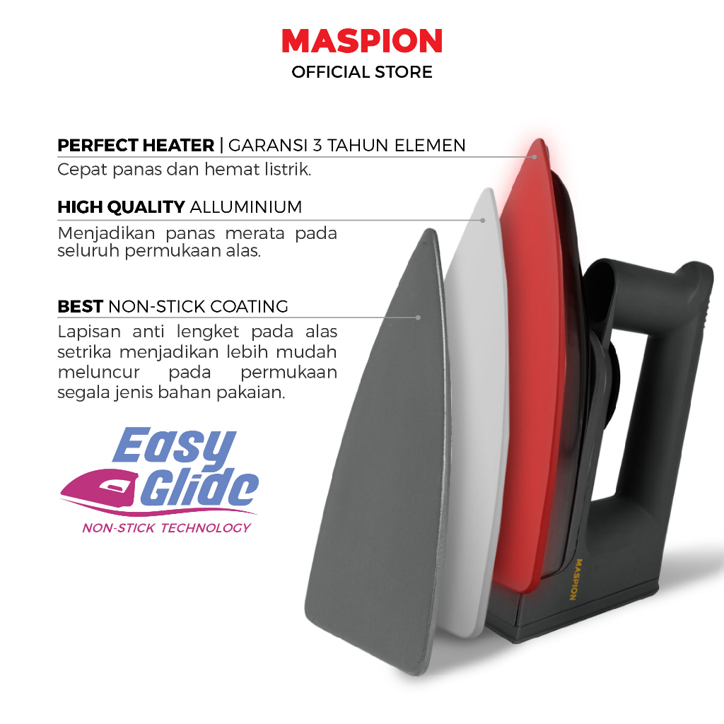 Maspion Setrika Automatic Iron EX-1010 BB - Gambar 3