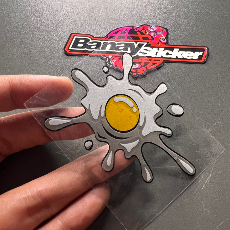 CROT SPOT Sticker CEPLOK EGG Effect Sticker cutting | Shopee Singapore