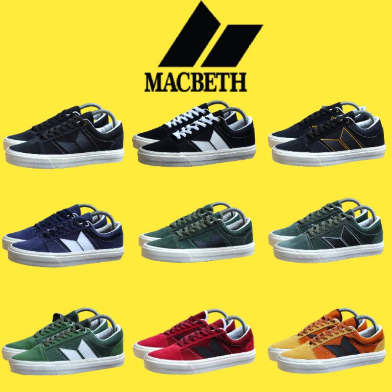 Macbeth Vegan Leather Modern Sneakers Shoes - Unisex Men Women Sneakers/Boys  Girls Unisex - School Shoes Casual/Main/Casual/Walking/Hanging Out - Macbeth  Shoes | Shopee Singapore