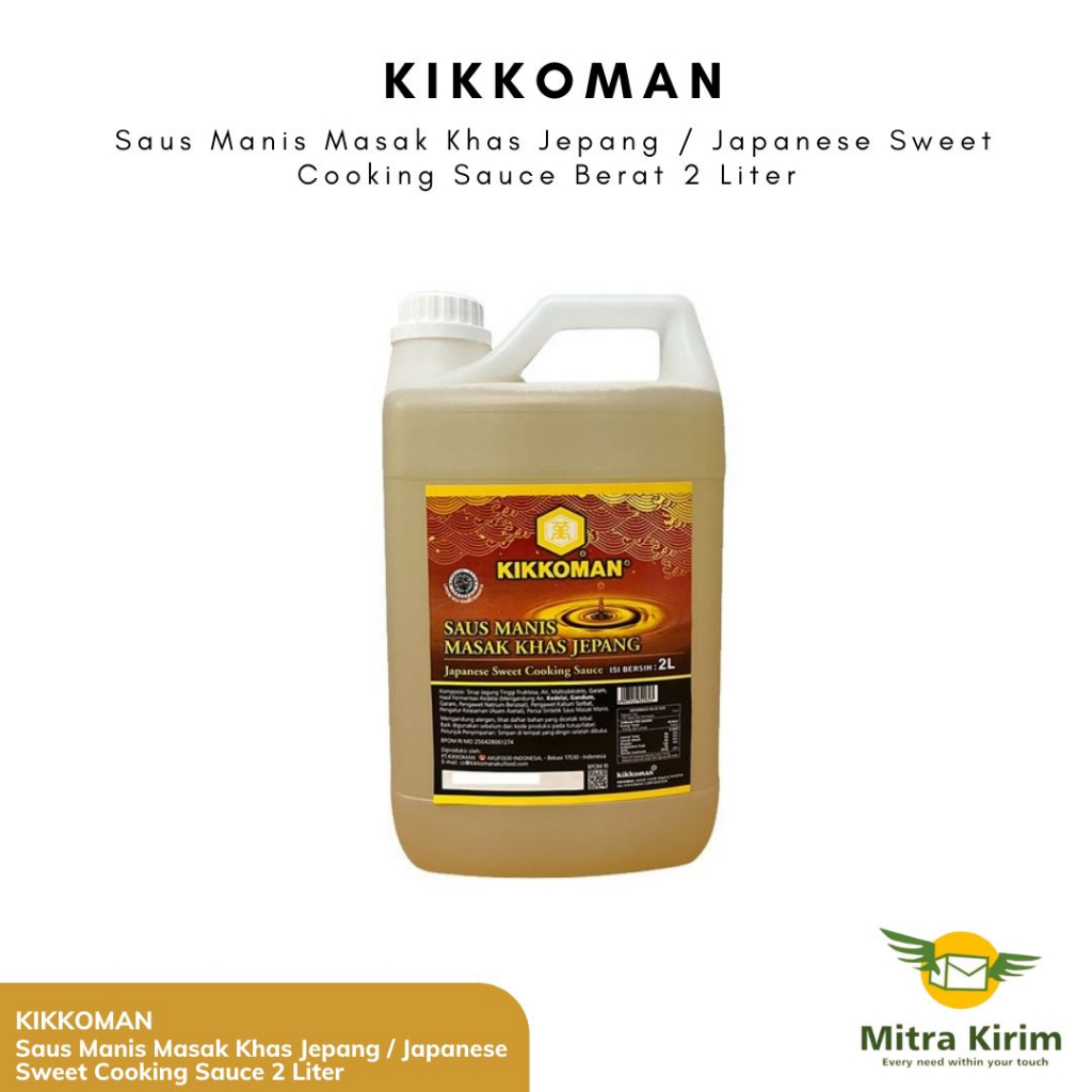 Halal Kikkoman Mirin/Halal Sushi Vinegar Japanese Sweet Cooking 2l