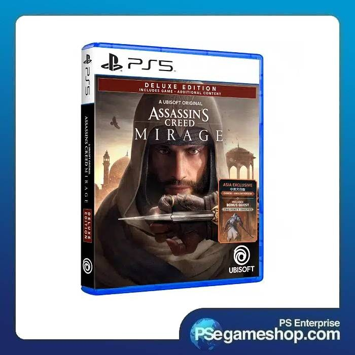 Ps5 Assassin S Creed Mirage Deluxe Edition R3 English Shopee Singapore