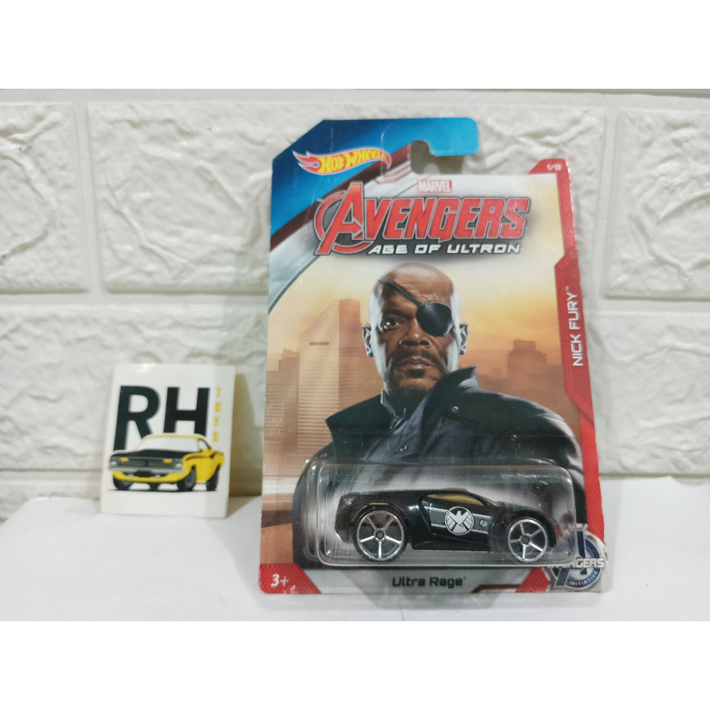 Hot Wheels Ultra Rage Nick Fury Avengers | Shopee Singapore