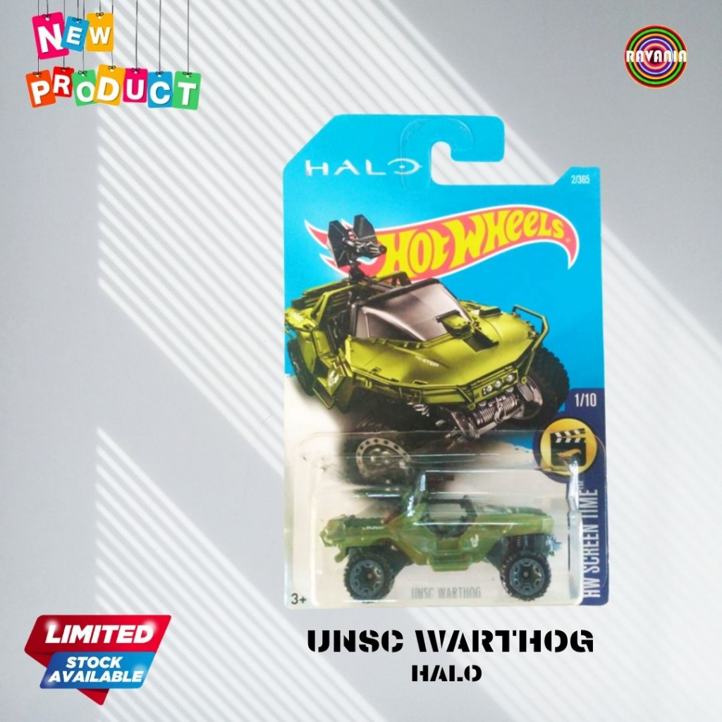 Unsc Warthog - HALO - Miniature Toy Car/Diecast Hot Wheels | Shopee ...