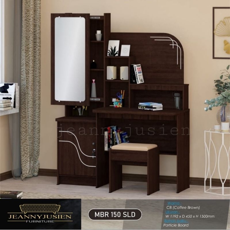NEW - STUDY TABLE + SLIDING DRESSING TABLE 150 (COB) | Shopee Singapore