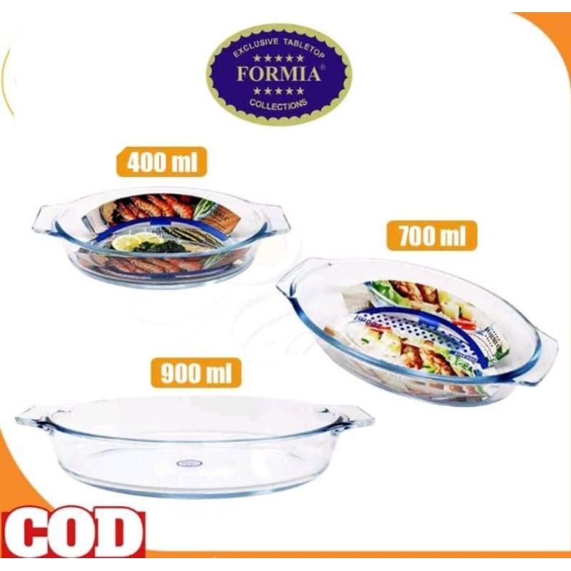[Import] Serveware Bake n Serve Oval Dish Cake/Oval Shape Microwave