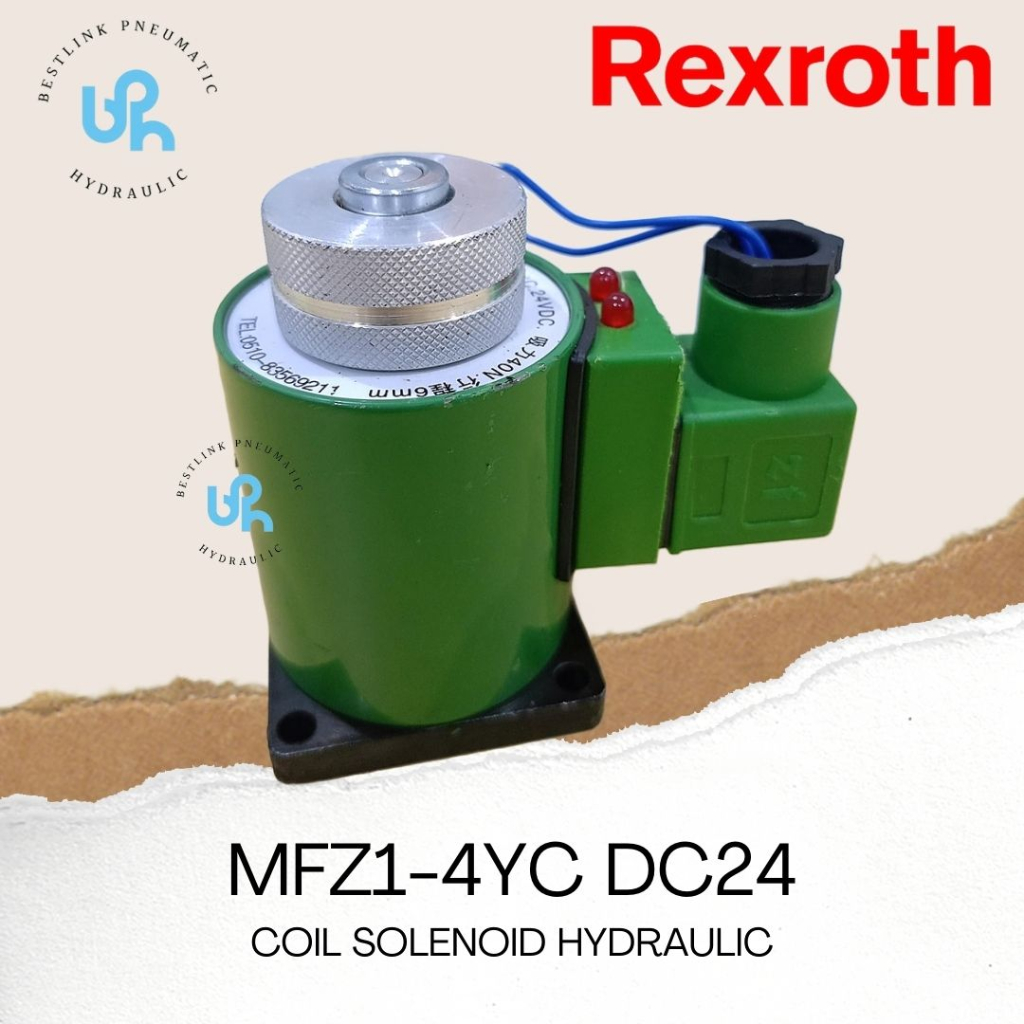 Mfz14yc DC24V HYDRAULIC SOLENOID COIL+REXROTH SHAFT Shopee Singapore