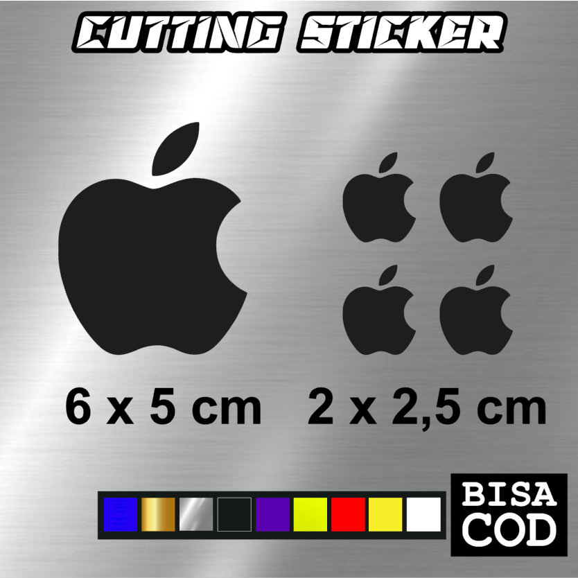 Apple IPHONE LOGO STICKER CUTTTING | Shopee Singapore