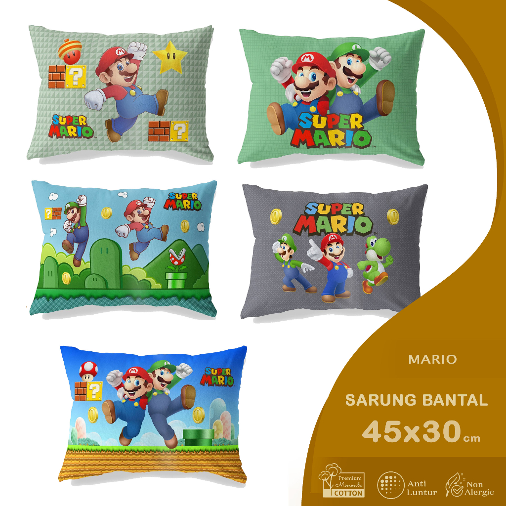 Mario pillowcase best sale