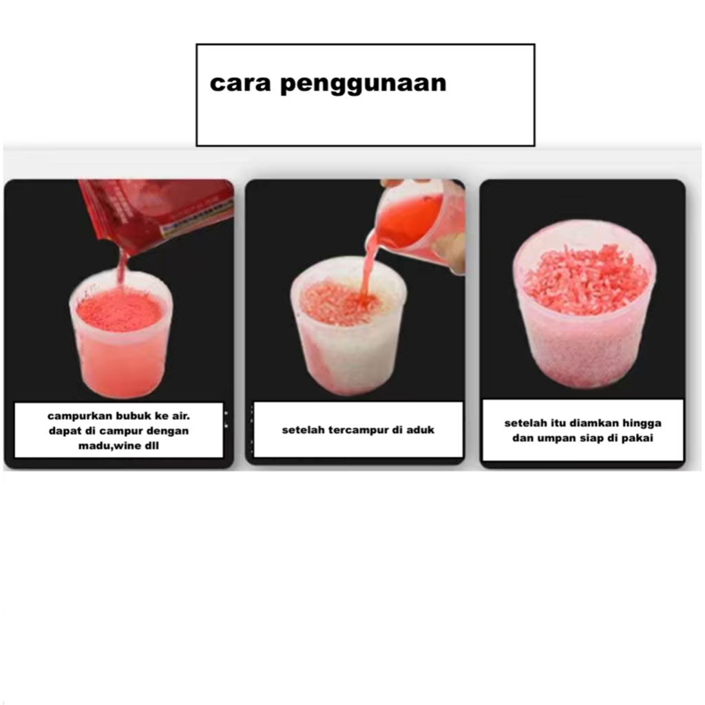 umpan pelet cacing bubuk umpan ikan mas Aroma wangi - Gambar 4