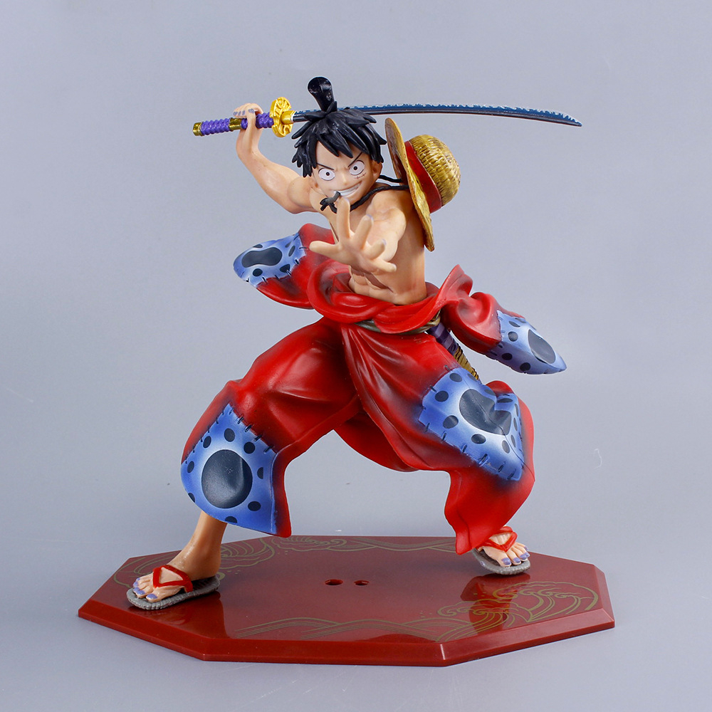 Action Figure POP ONE PIECE: LUFFYTARO - Miniature Display Luffy Wano ...