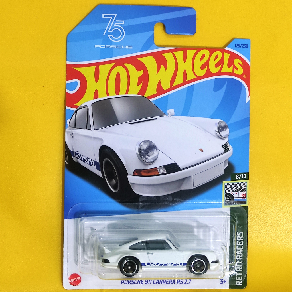 PUTIH Hotwheels PORSCHE 911 CARRERA RS27 White (RETRO RACERS) | Shopee ...