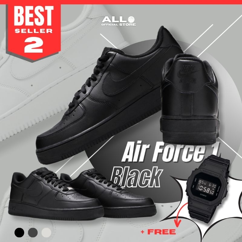 Air Force 1 Triple Black Shoes