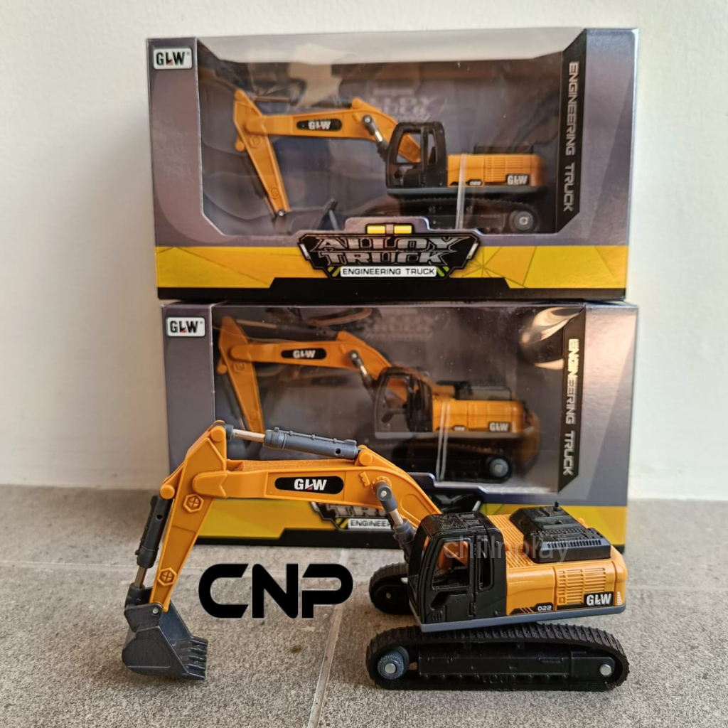 Diecast excavator store models