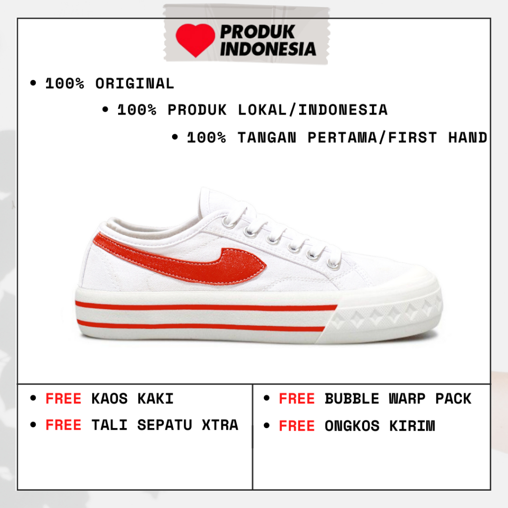 White sneakers best sale lokal
