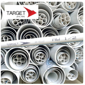 Target uPVC PIPE AW 1/2 - 2-1/2 inch / METER PARALON PVC PIPE | Shopee ...
