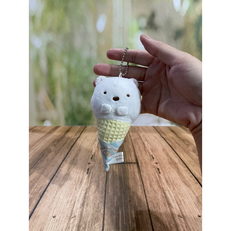 sumikko ice cream plush keychain/sumikko gurashi plush/shirokuma plush/sumikko gurashi boneka/boneka sumikko/boneka sumiko/sumikko shirokuma/sumikko ice cream/sumiko es krim/boneka ice cream/boneka eskrim/boneka es krim/ice cream plush keychain - Gambar 2