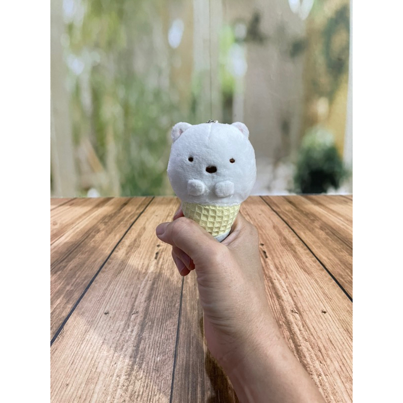 sumikko ice cream plush keychain/sumikko gurashi plush/shirokuma plush/sumikko gurashi boneka/boneka sumikko/boneka sumiko/sumikko shirokuma/sumikko ice cream/sumiko es krim/boneka ice cream/boneka eskrim/boneka es krim/ice cream plush keychain - Gambar 3