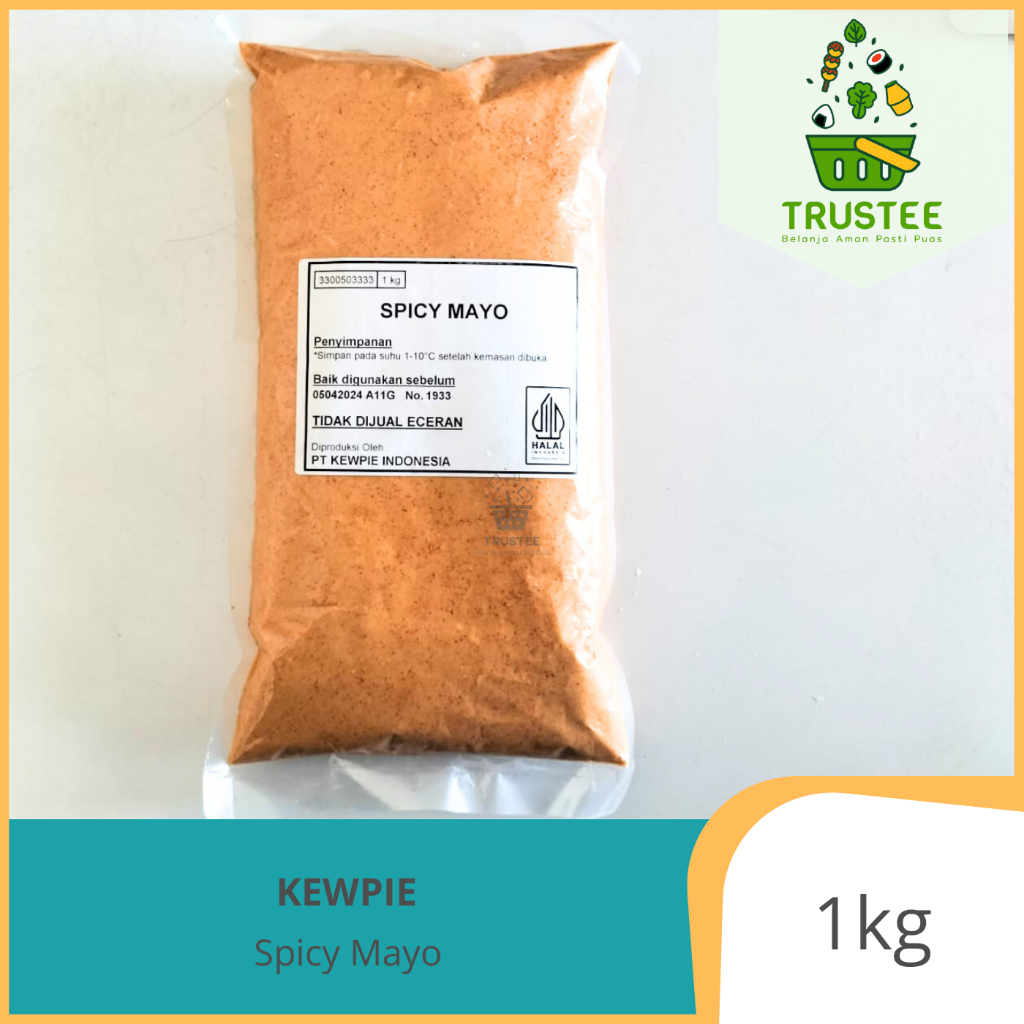 Kewpie Spicy Mayo/Mayonais/Halal Spicy Mayonnaise 1kg Shopee Singapore
