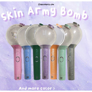 ARMY Bomb Glitter Suga version (BTS Lightstick) Postcard for Sale