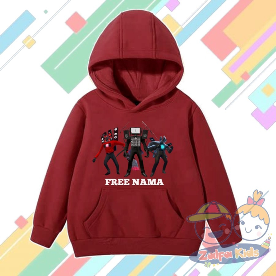 Titan CAMERAMAN X TV MAN X SPEAKER MAN BOSS HOODIE Jacket | Shopee Singapore