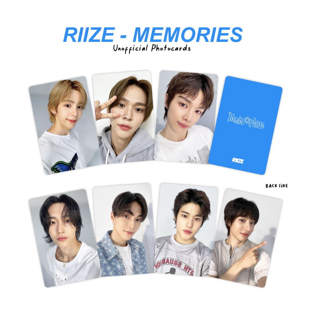 Riize Memories Premium Photocard | Shopee Singapore