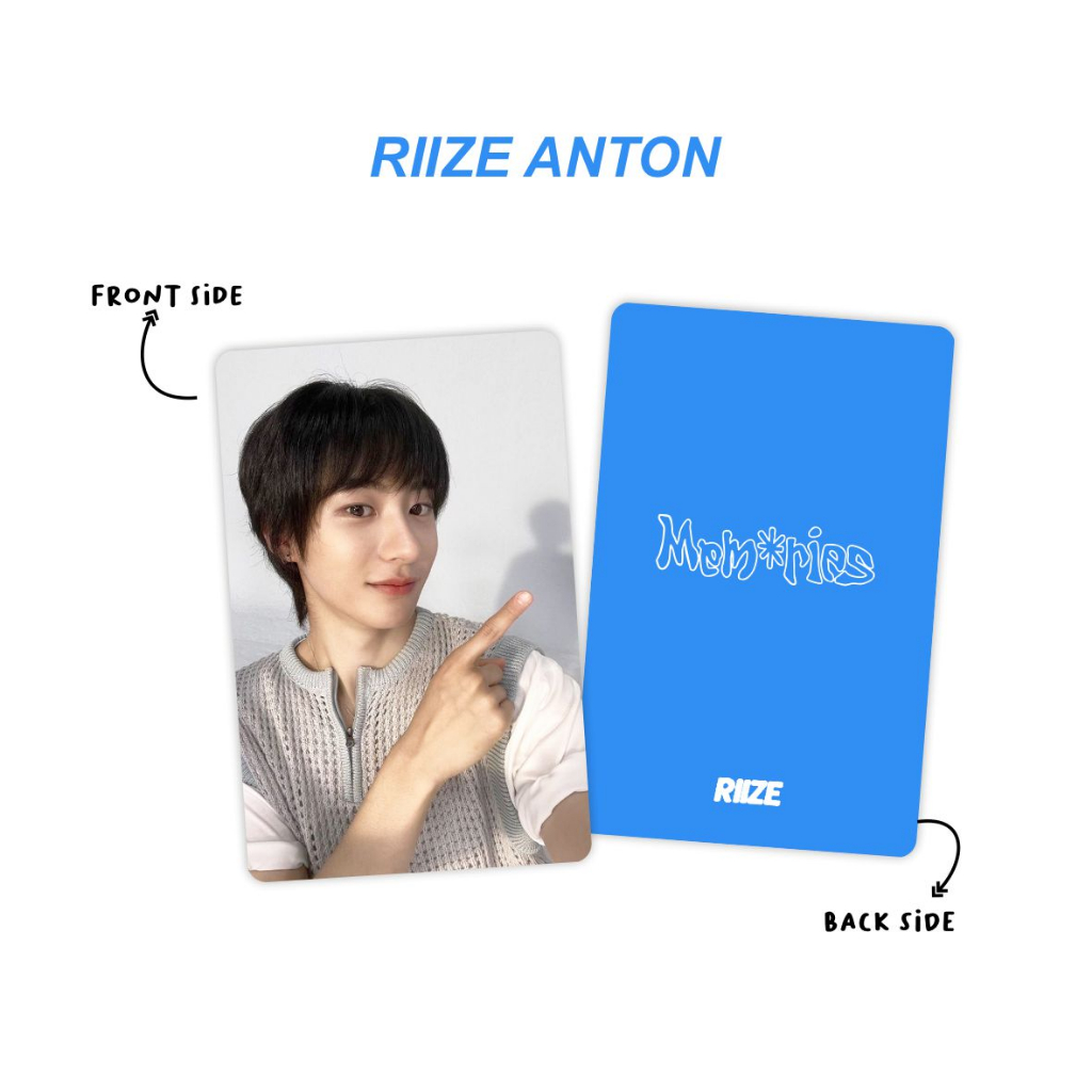 Riize Memories Premium Photocard | Shopee Singapore