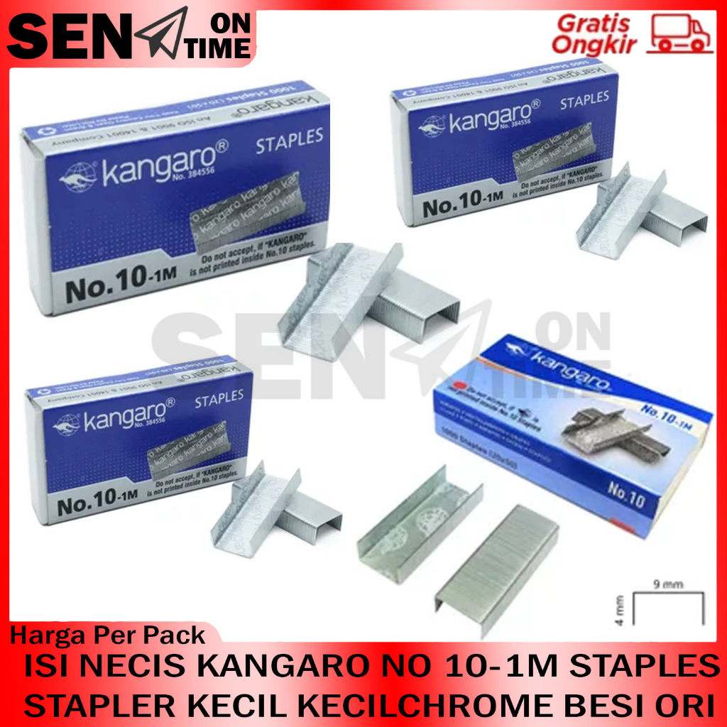 CONTENTS NECIS KANGAROO NO. 10-1M STAPLES FILLING HEKTER STAPLER ...