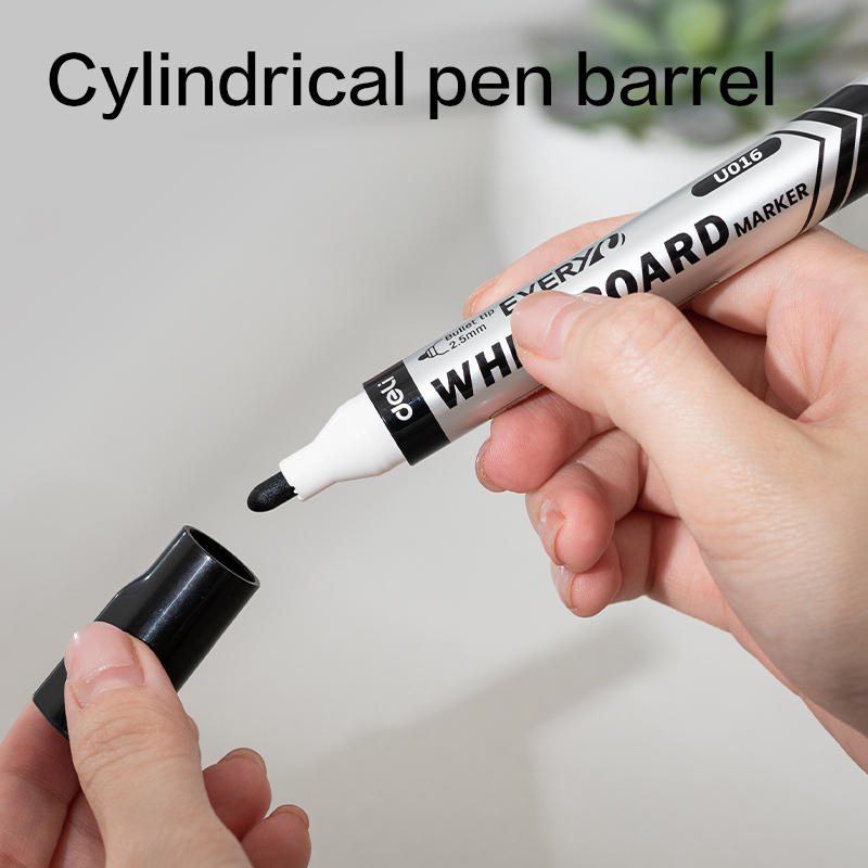 Deli Spidol Papan Tulis / Dry Erase Marker Tebal 2.5mm EU016 - Gambar 2
