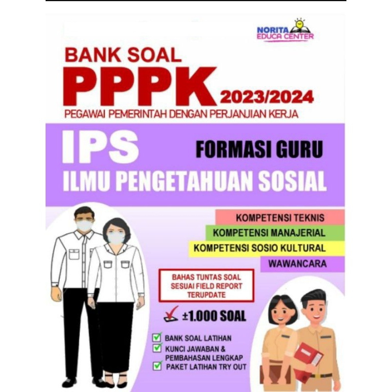 Pppk IPS 2023 2024 Problem bank Book Shopee Singapore