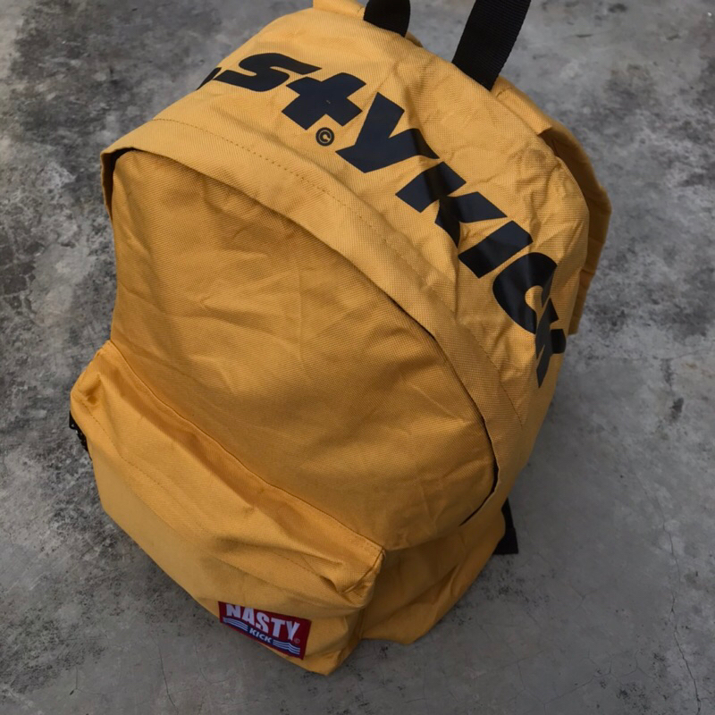 Ns+k BAGPACK by.shoopen Nasty KICK yellow original Backpack Men's