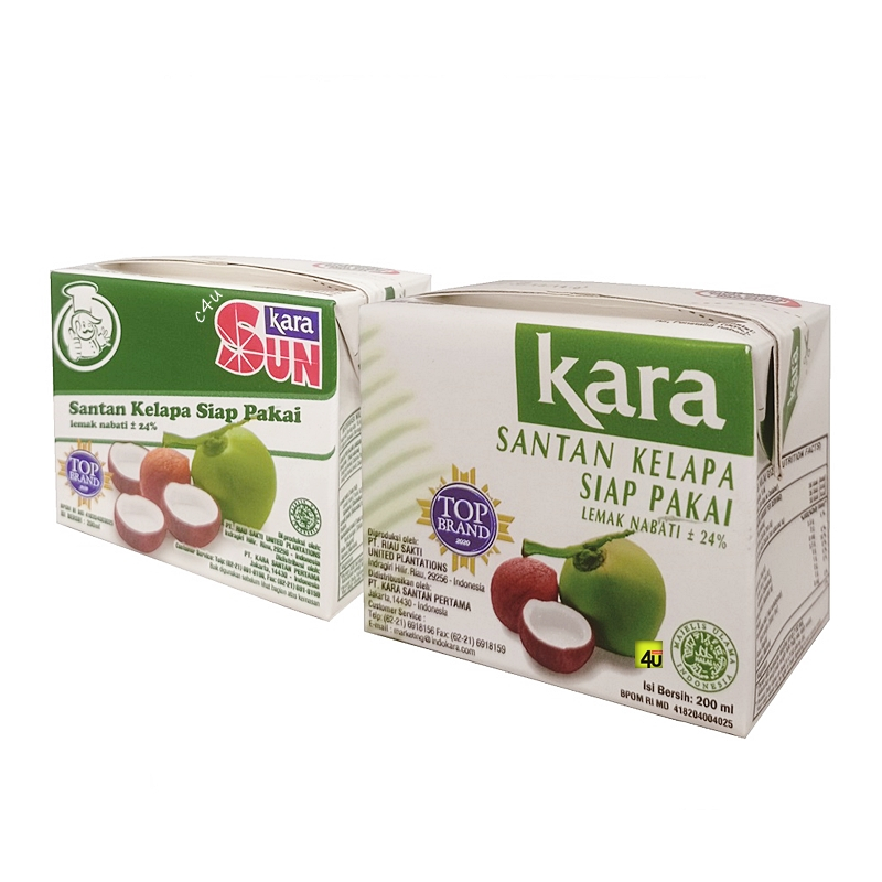 Kara And SUN Kara - Instant Coconut Milk - 200ml | Shopee Singapore