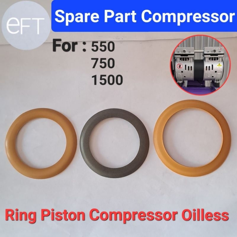 Oilless Compressor Piston Ring 550w/750w/1500w Shopee Singapore