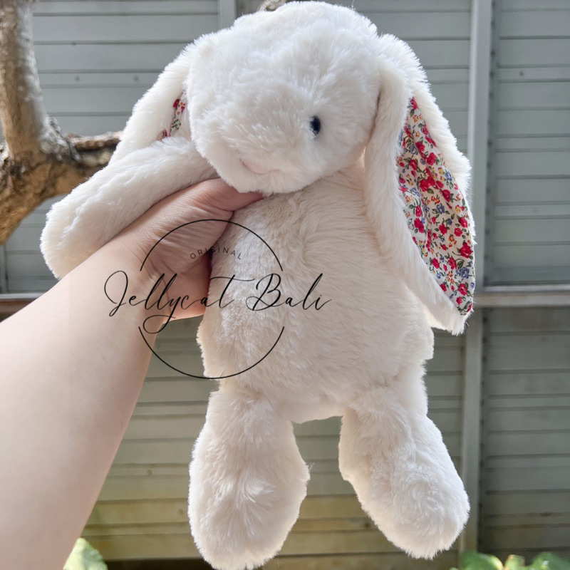 Jellycat Stuffed Animal Plush Toy, Blossom Cream Bunny – To The