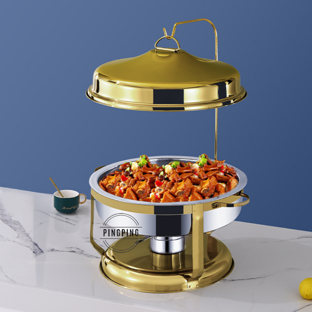 Rolltop/hanging Cover Chafer Chafing Dishes 4.5 Liter And 9 Liter