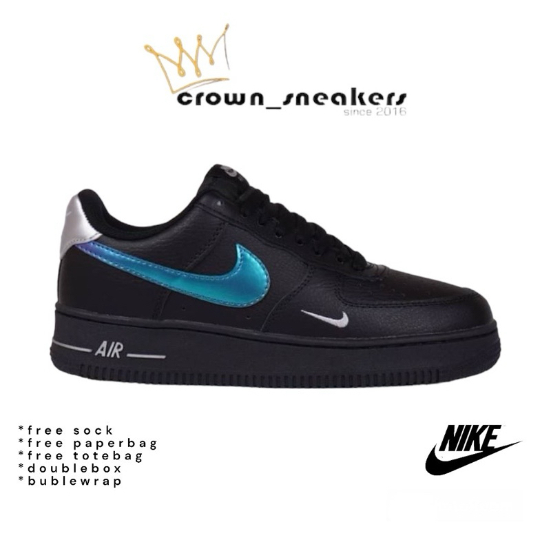 air force 1 lv8 low black