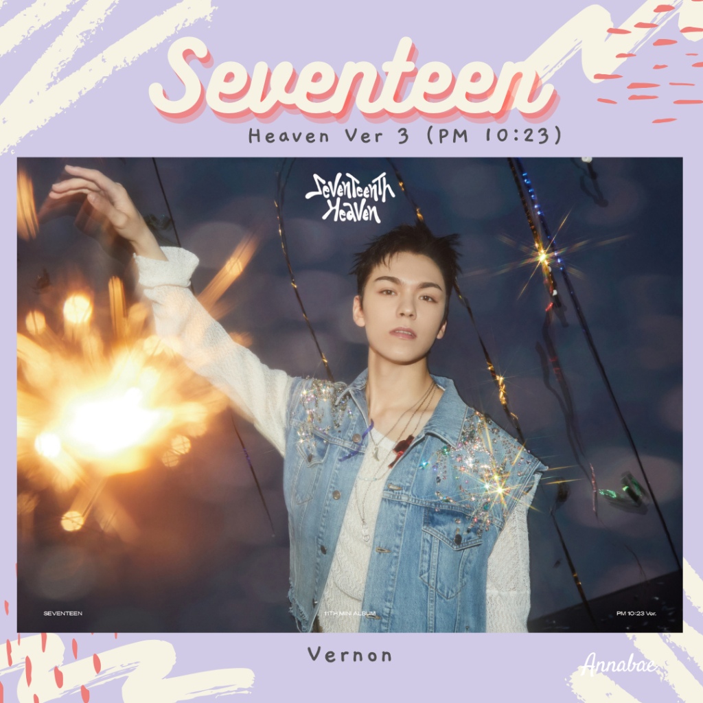 Seventeen Poster Heaven Ver 3 Seventeen Merchandise Kpop | Shopee