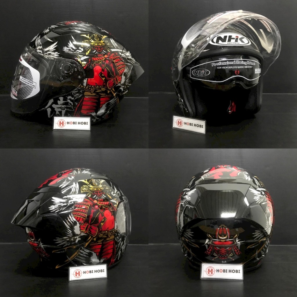 Helm nhk half face sales terbaru 2020