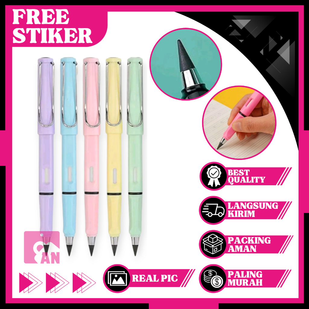 Pensil Abadi Tanpa Isi 500.000 Karakter