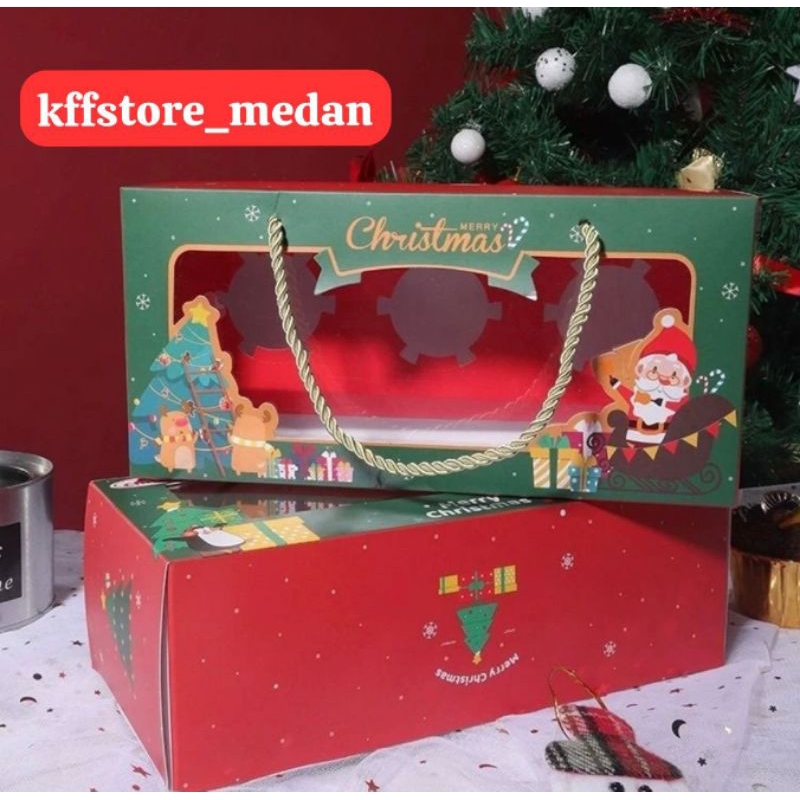 Christmas Box Rope 26.5x9x13cm (per pcs) | Shopee Singapore